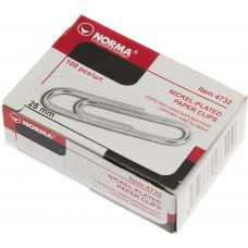Скрепки Norma 28 мм 100 шт (10) 4732
