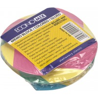 Блок/зам. кл 85х85мм 400арк."Спіраль зебра" Economix,кольоровий №20924