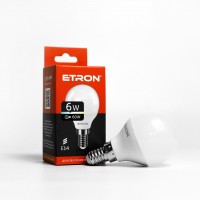 Лампа Etron Light Power LED 1-ELP-048 G45 6Вт 4200K E14 (10)