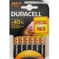 Батарейки Duracell LR-03/блістер 6 штук (10)