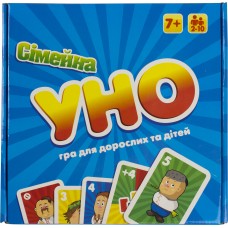 Гра Уно Сімейне 2в1 українською Strateg в коробці 26х25х5см (12) 30606