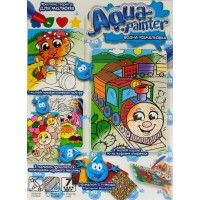 Набір креативної творчості DankoToys Aqua Painter українською (18) AQP-01-01U,02U-03U…