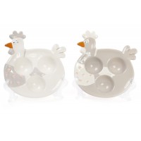 Тарелка керамическая для яиц Bonadi 17 см (6) (48) 834-717  