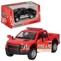 Машина металева Ford F-150 SVT Police/Fire Kinsmart в коробці (24) (96)  KT-5365-WPR