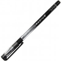 Ручка шариковая Radius I-pen 0,7мм черная полупрозрачный корпус (12) (144) (1728) 0184