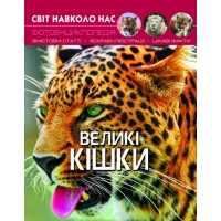 Книга А4 Мир вокруг нас Большие кошки твердая обложка Бао (10) 9550