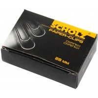 Скріпки Scholz 28мм 100 шт прямі (10) 4701