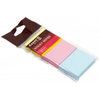 Блок для нотаток з липким шаром 50х40 мм 100 аркушів 3 шт Delta by Axent (1) (24) 3311