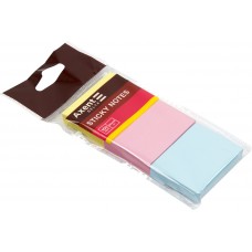 Блок для заметок с липким слоем 50х40 мм 100 листов 3 шт Delta by Axent (1) (24) 3311