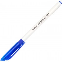 Ручка шариковая Flair Polo Grip 1 мм синяя с резиновым грипом (50) 1310