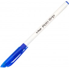 Ручка кулькова Flair Polo Grip 1 мм синя з гумовим грипом (50) 1310