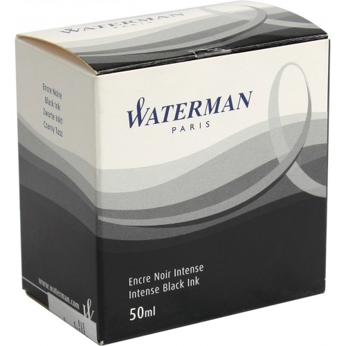 Чорнило Waterman чорне 51061