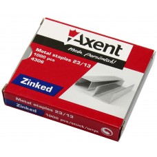 Скобы 23/13 Axent 1000 шт (10) (20) 4306