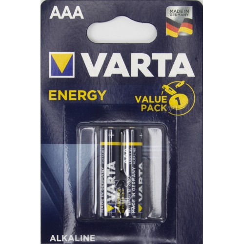 Батарейки Varta energy LR-03 блістер 2 шт (20)