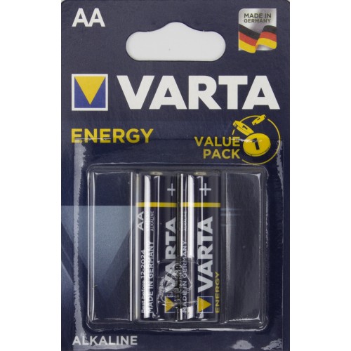 Батарейки Varta energy LR-06 блістер 2 шт (20)