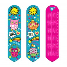 Закладка пластикова Yes 2D Disco owls (100) 706927
