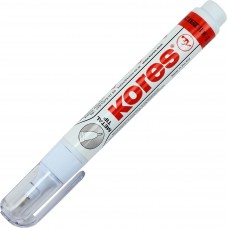 Коректор-ручка металевий наконечник Kores 10гр (12) K83301