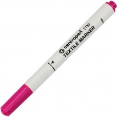 Маркер Centropen Textile 2мм рожевий 2739