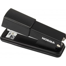 Степлер 24/6, 26/6 Norma 20 листов металлический черный (1) (12) 4122