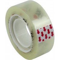 Стрічка клейка канцелярська Axent 18ммх30 ярдів (27,43м) 40мкм (8) (480) 3015