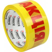 Стрічка клейка пакувальна Акція Axent 48 ммх45 м, 40 мкм (6) (72) 3046