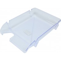 Лоток горизонтальный Delta by Axent 4002 прозрачный