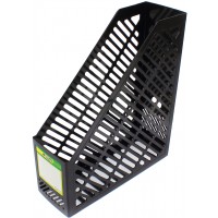 Лоток вертикальный 4Office ударопрочный черный 4-400/06030179