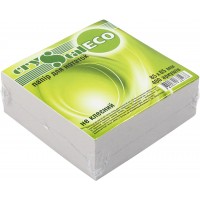 Блок для заміток неклеєний 85х85мм 400 аркушів Crystal ECO (32)