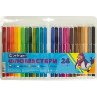 Фломастеры Centropen Color World 24 цвета (1) (80) 7550/24