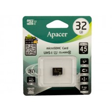 Карта пам'яті 32Gb Micro-SDHC (UHS-1) Apacer R-45Mb/s class10 8838