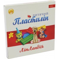 Пластилін 12 кольорів 240 гр Ліпландія/Пластіленд Тетрада (20)