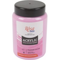 Краска акриловая Rosa Studio 400 мл розовая светлая 322419421