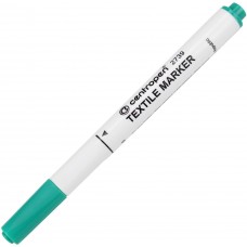 Маркер Centropen Textile 2мм зелений (10) 2739/04