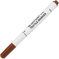 Маркер Centropen Textile 2 мм коричневий (10) 2739/07
