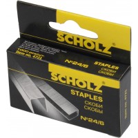 Скоби Scholz 24/6 1000 шт (10) 4721