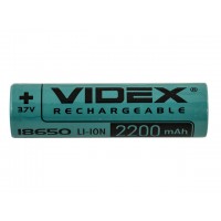 Аккумулятор Videx Li-ion 18650-R, 2200 mAh