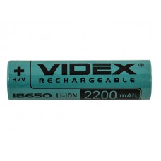 Акумулятор Videx Li-ion 18650-R, 2200 mAh