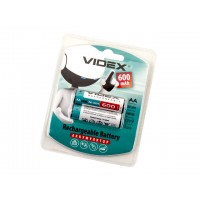 Акумулятори Videx (HR-06, 600 mAh) блістер 2 шт