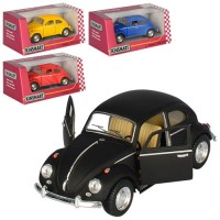 Машина металлическая Kinsmart Volkswagen Classical Beetle, в коробке 16 х7х8см (24) KT5057 WM