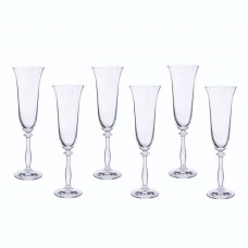 Набір бокалів Bohemia Angela (6 шт) 190 мл шампанське (8) b40600-159912 / 6765