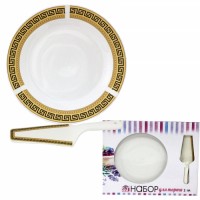 Набор для торта 2 предмета Греция (8) / S&T 3085-10