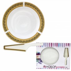 Набір для торта 2 предмета Греція (8)/S&T 3085-10