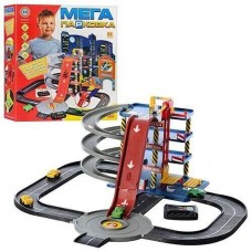 Гараж 4 этажа, 4 машинки, 5,5 см, музыка, в коробке (12) 922-7