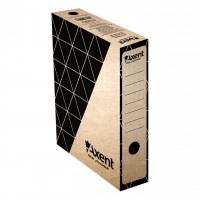 Бокс архівний картон. Axent 1733-00 A4 150мм крафт
