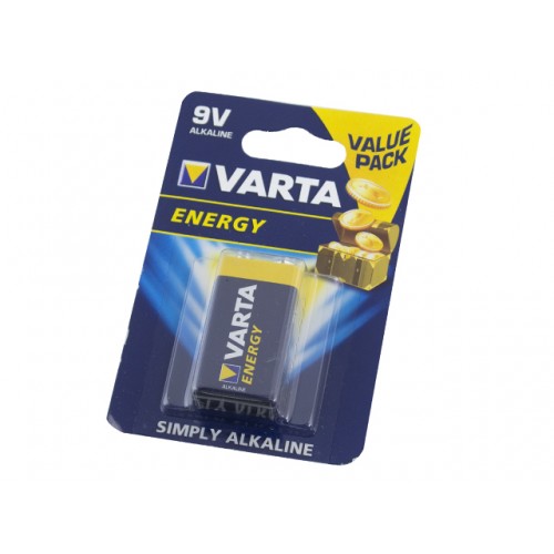 Батарейка Varta Алкалайн 6LR61/1bl energy крона (10) (50)