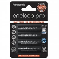 Акумулятори Panasonic Eneloop Ni-Mh (R-06, 2500 mAh) блістер 4 шт (BK-3HCDE/4BE)