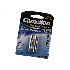 Батарейки Camelion Digi Alkaline LR-03 блистер 2 шт (144)