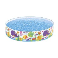 Басейн дитячий,підводний світ,958л,183х38см,рем.комплкет,в кор-ці,41х15,5х15см №56452(6)