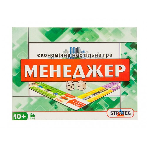 Игра Менеджер Strateg большая 40х26х5см (10) 485/30453