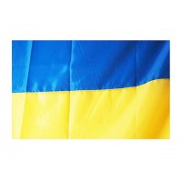 Флаг Украины 133х94см атлас (1)